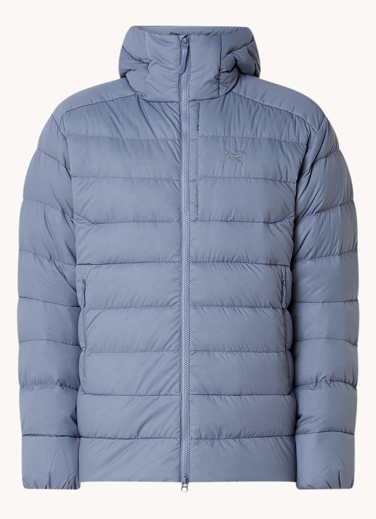 Arc'teryx Thorium lightweight quilted jacket with down filling and zippered pockets