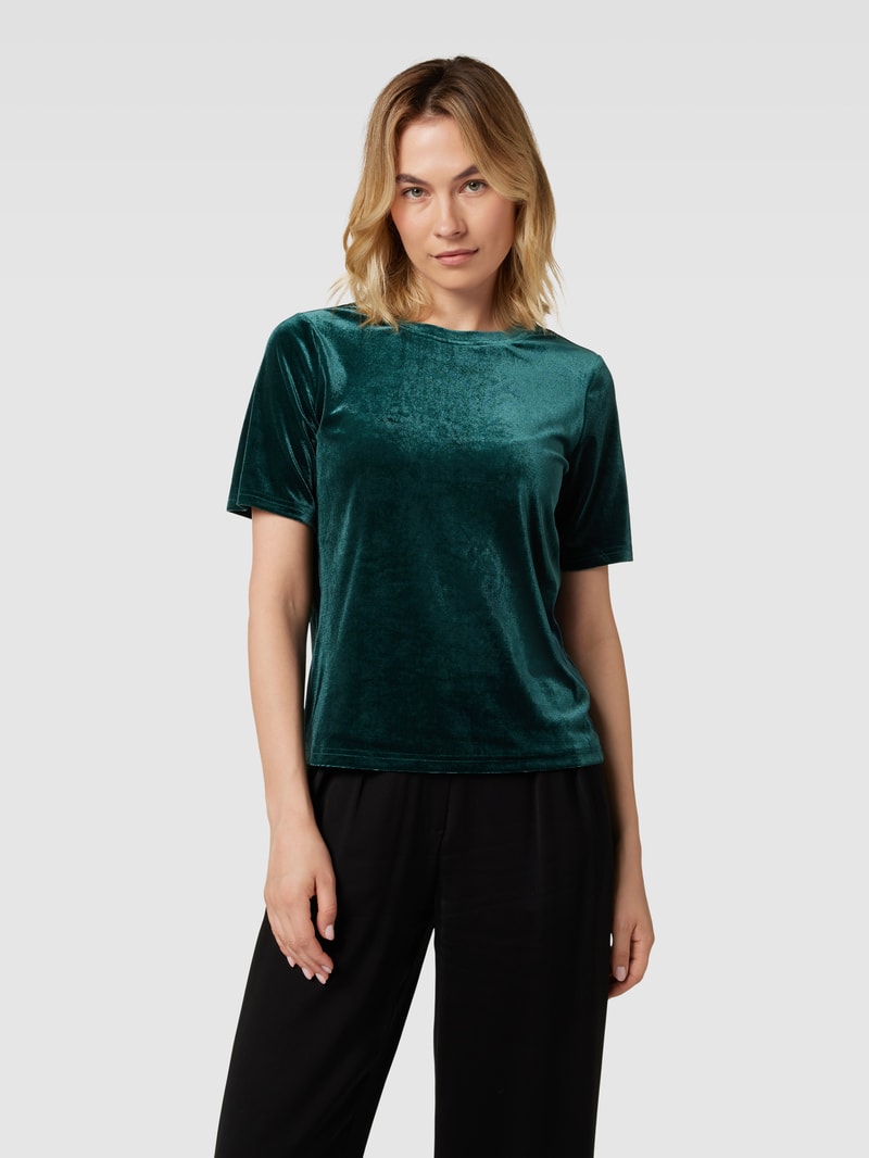 T-Shirt mit Rundhalsausschnitt in bottle