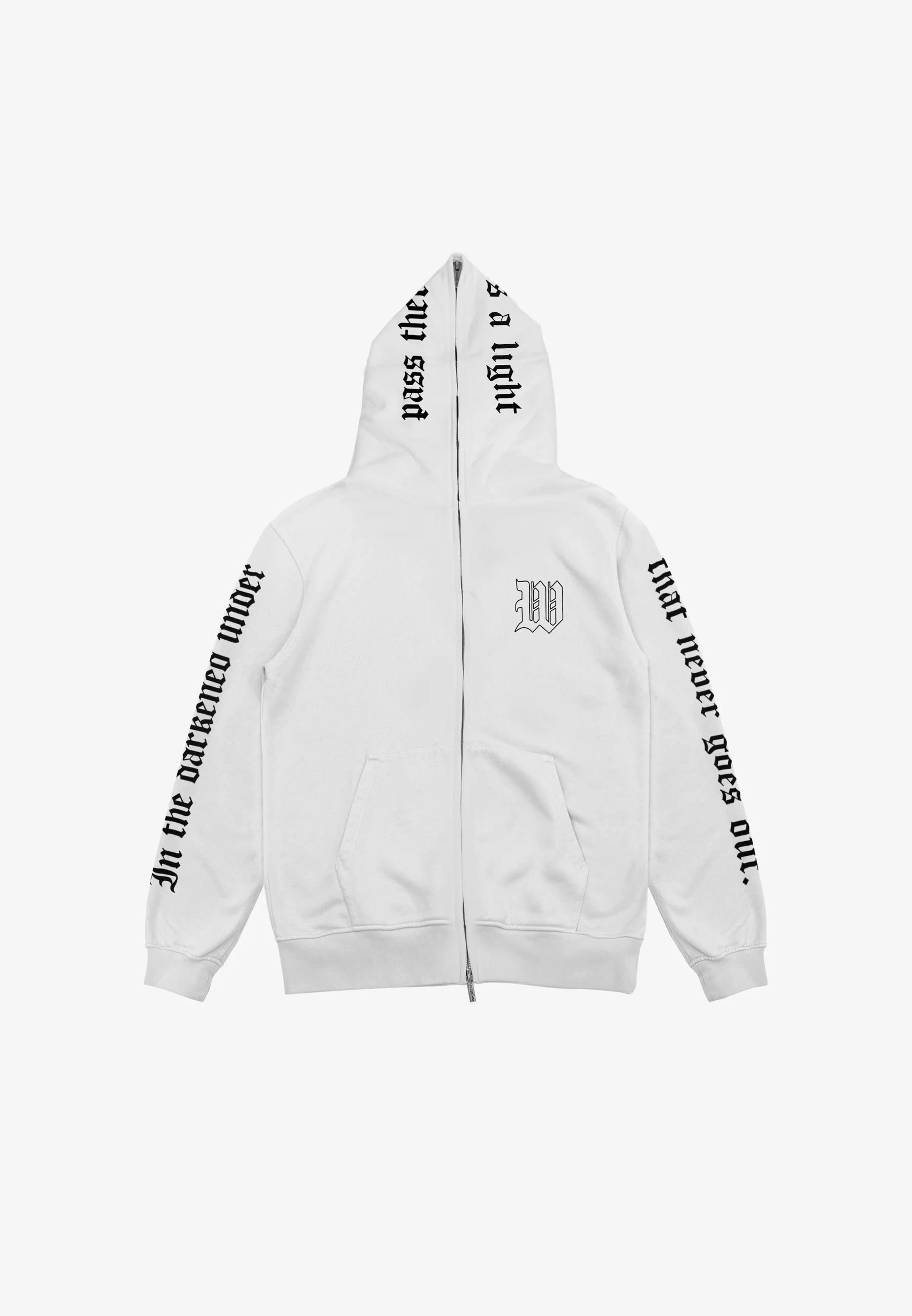 Wasted Paris HOODIE FULL ZIP MERCY UNISEX - Sudadera con cremallera