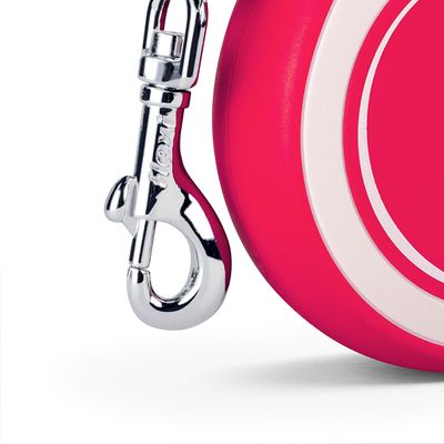 flexi New Comfort Seil-Leine rot, 8 m