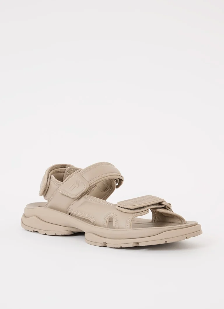 Balenciaga Tourist -sandaalit logolla