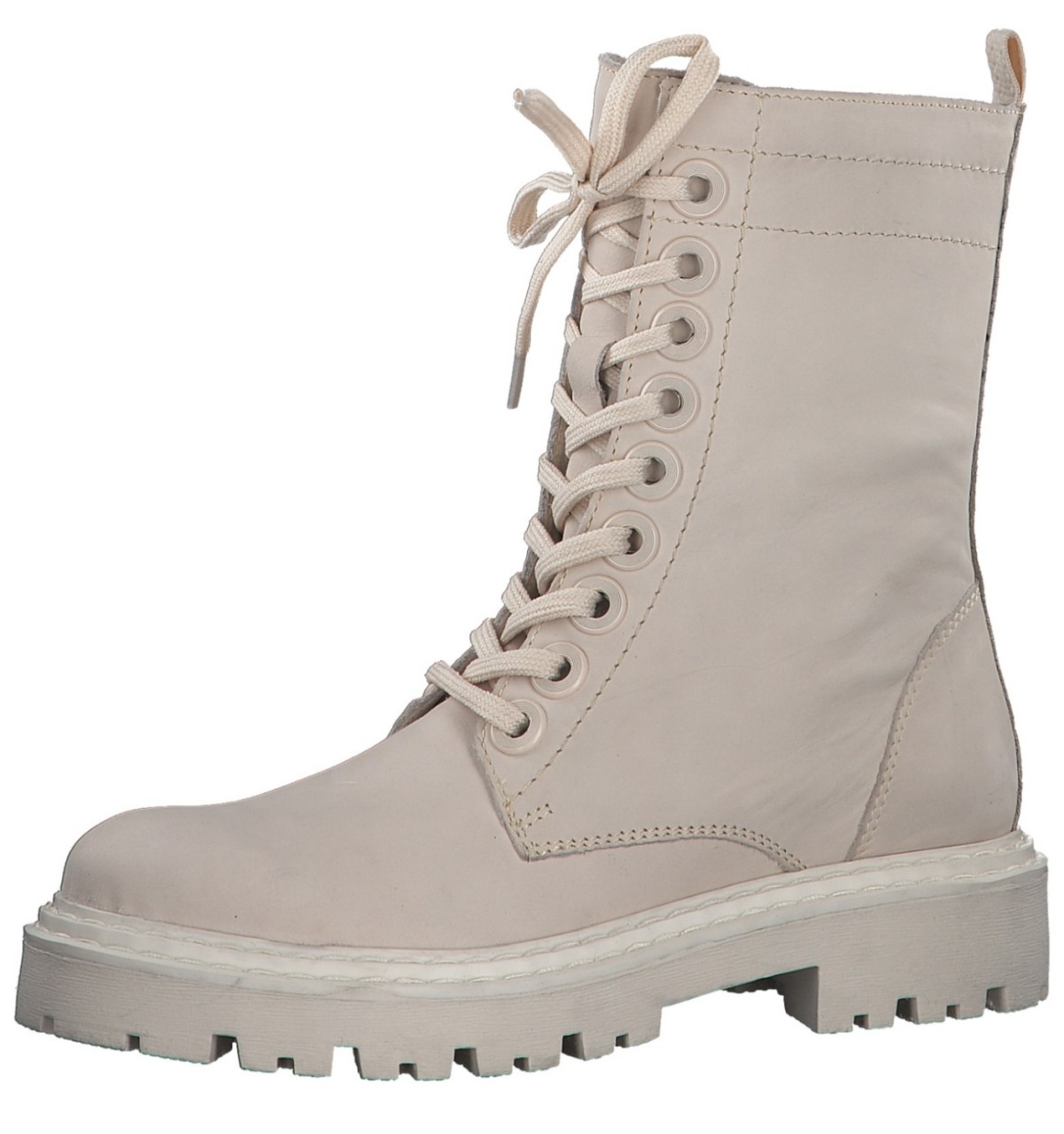 MARCO TOZZI Stiefeletten beige Schnürboots