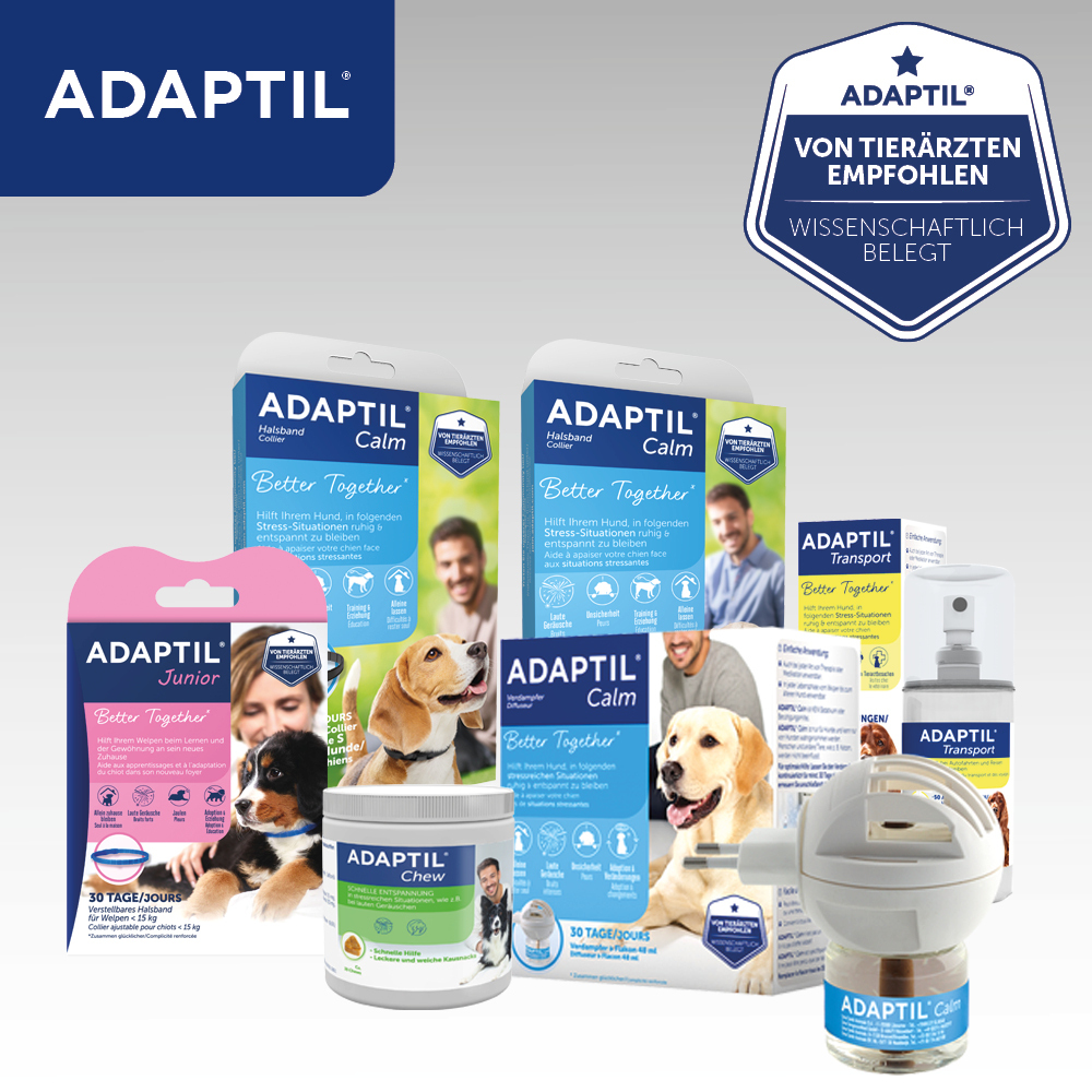 ADAPTIL Beruhigungsmittel ADAPTIL Junior Halsband Anti Stress Erziehungshalsband