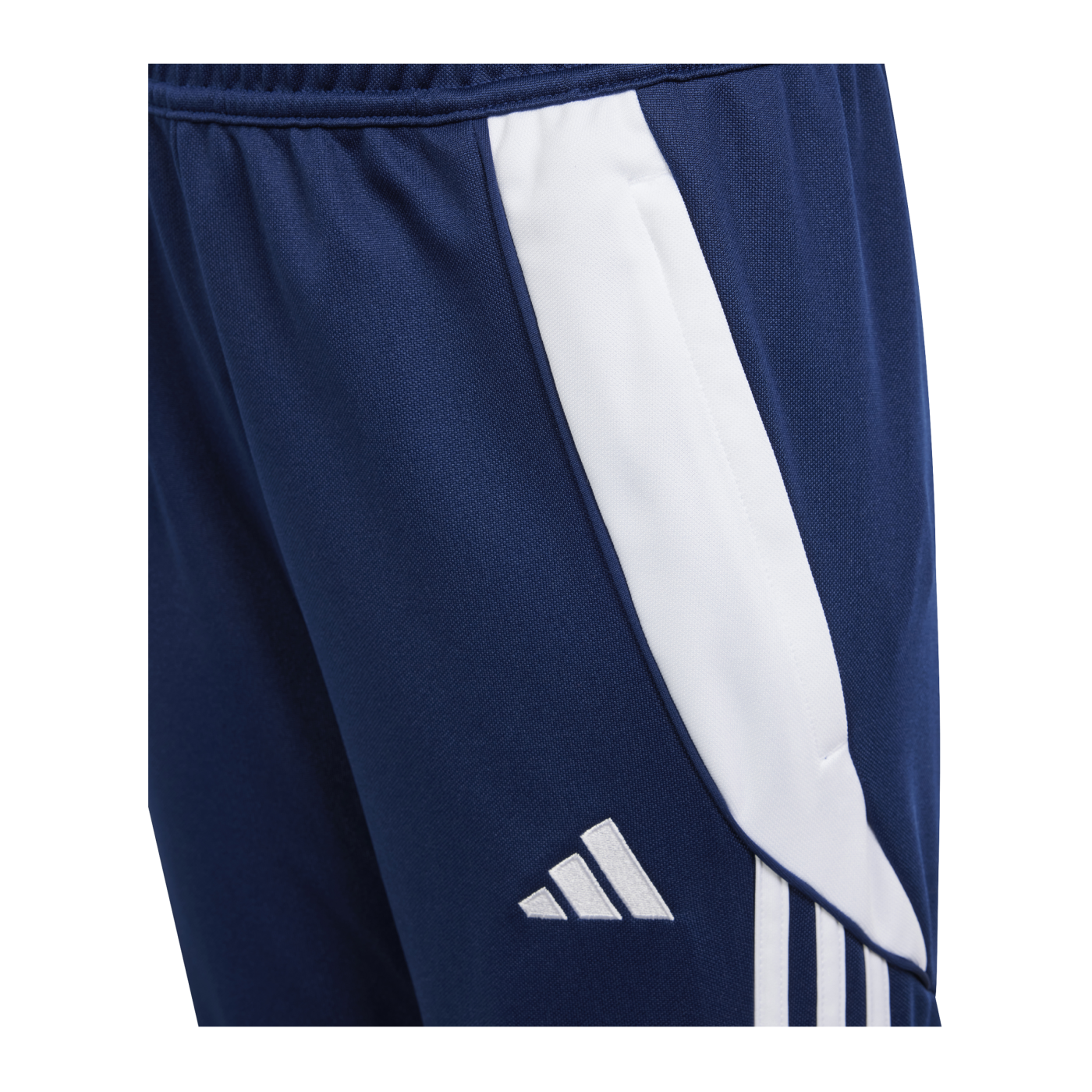 adidas Tiro 24 Slim Trainingshose Kids Blau Weiss
