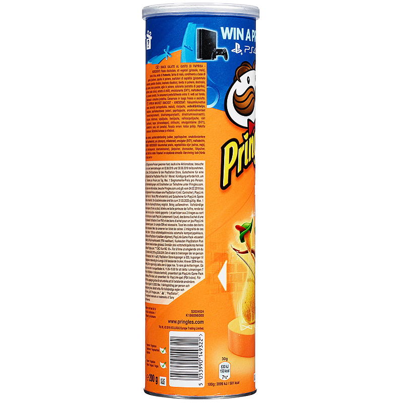Pringles Pringles 200 g, Paprika