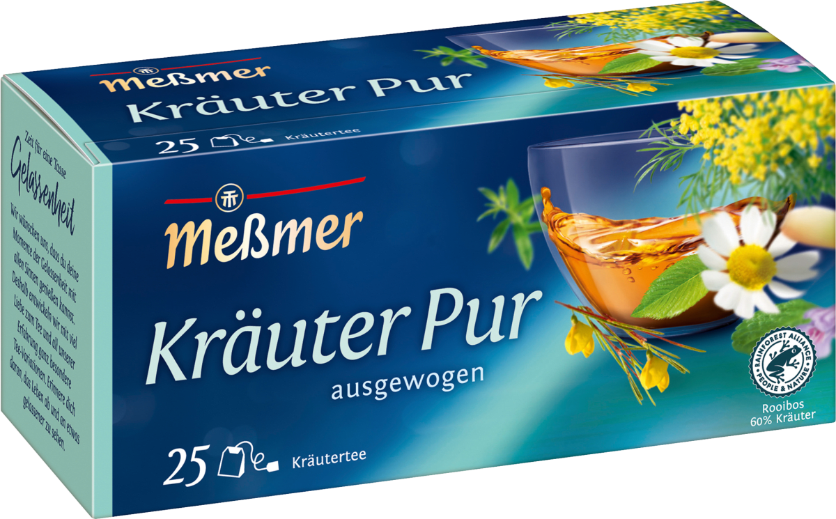 Kräutertee Pur (25 Beutel), 50 g