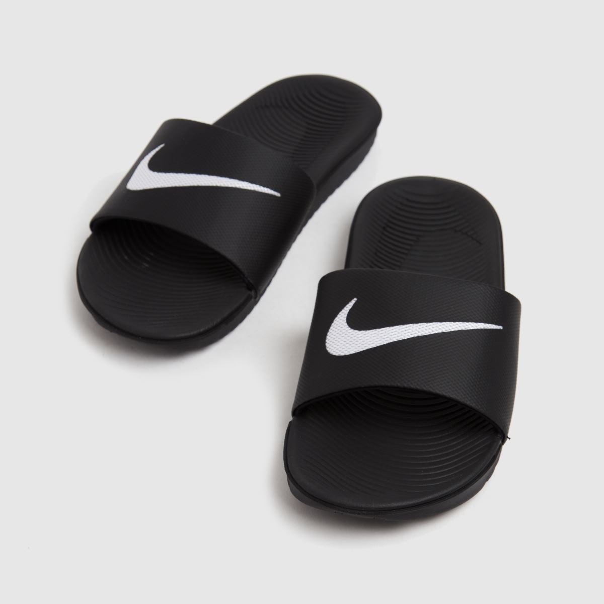 Nike fekete-fehér Kawa ifjúsági szandál