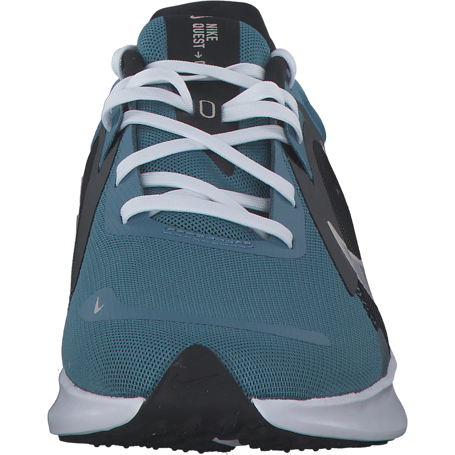 Nike Quest 5 DD9291, Schnürschuhe, Damen, noise aqua/white black fossil