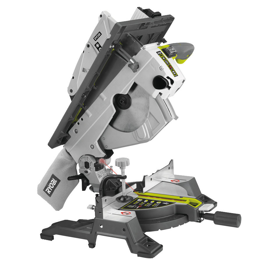 Ryobi 5133002152 RTMS1800-G Kombinert sagbord 1800 watt 254 mm