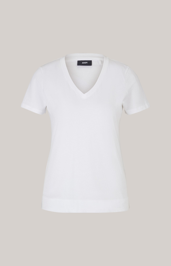 Baumwoll-T-Shirt in Weiß
