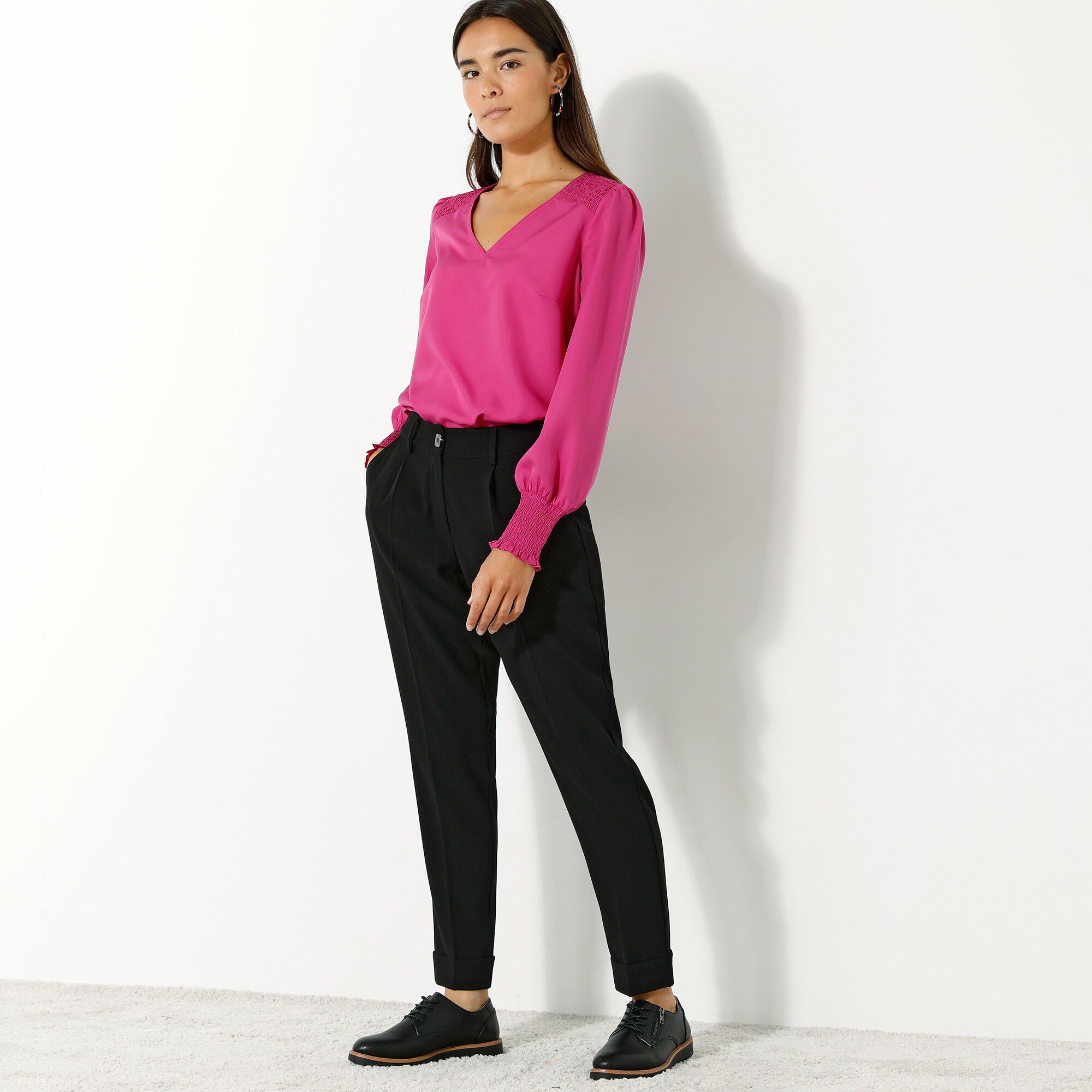 Pantalon 7/8ème fuselé fluide