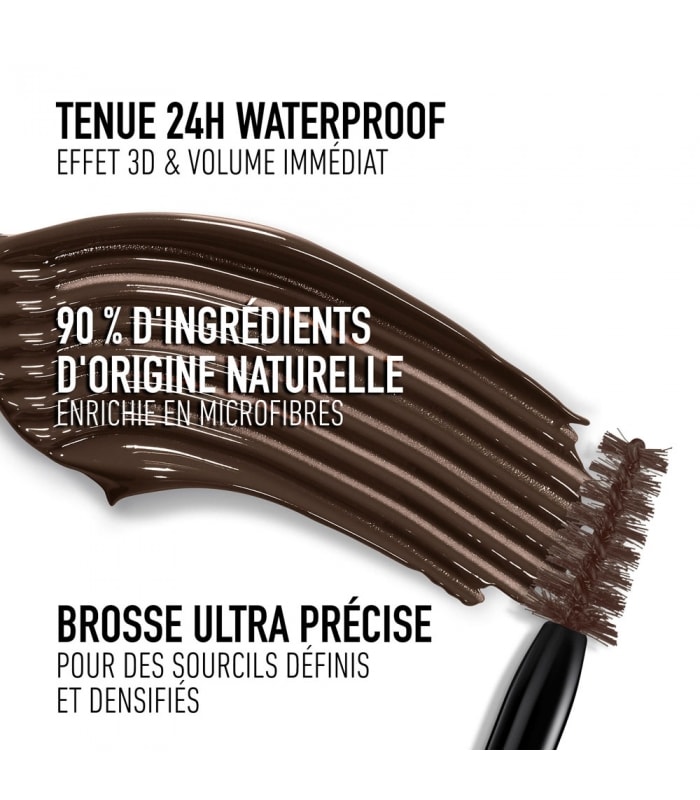 DIORSHOW ON SET BROW-Mascara sourcils - Fixateur de couleur - Effet disciplinant 24h