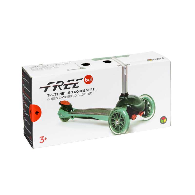 Trottinette 3 roues vert Oxybul