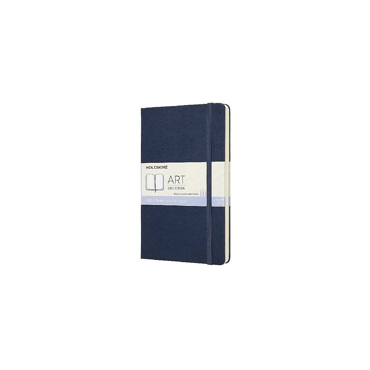 Moleskine Sapphire Blue Sketchbook Large