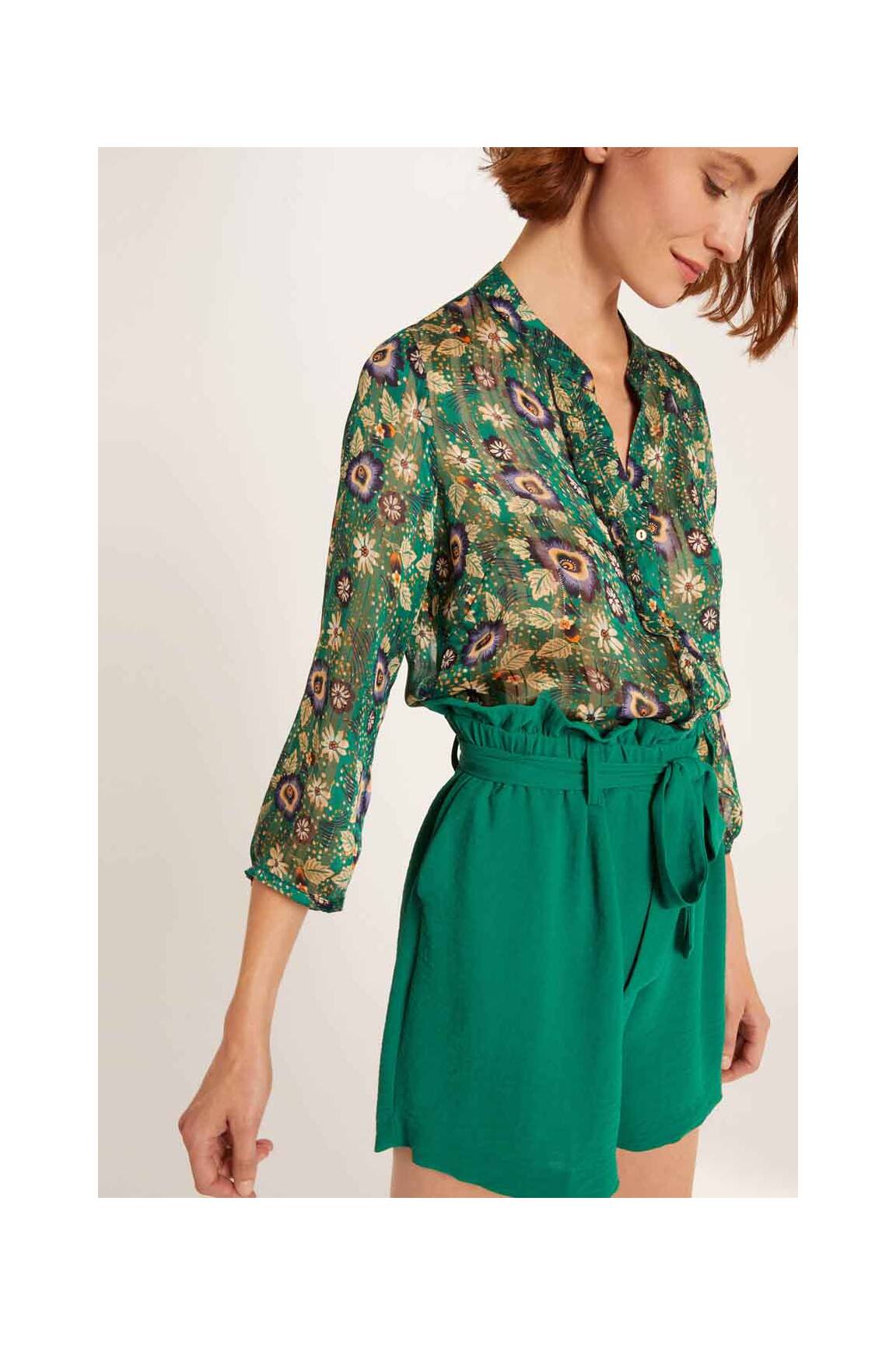Morgan Shorts 1 Femme couleur vert