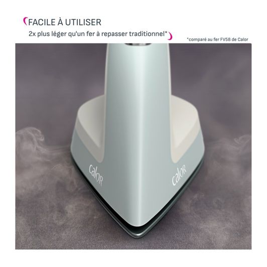 Aparat de călcat cu abur pentru haine Calor QT1214C0 Ixeo 2 în 1 – Smart Board