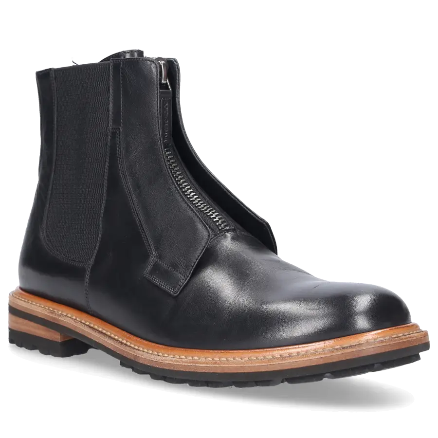 Dolce & Gabbana - Chelsea Boots Kalbsleder - schwarz