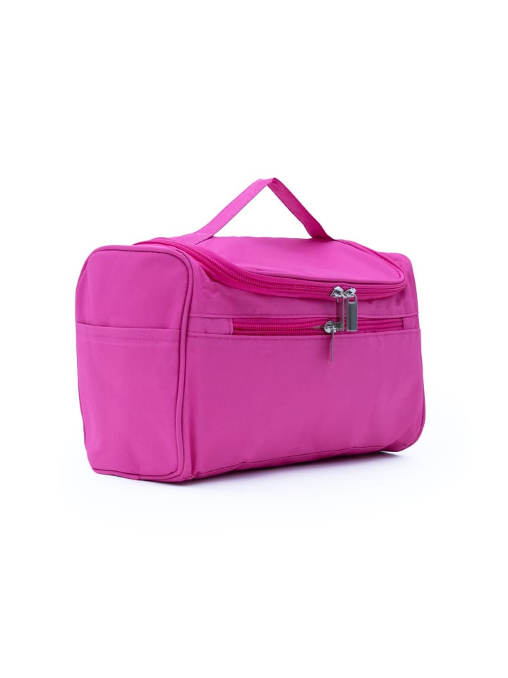 Intirilife Kulturbeutel mit Griff in PINK günstig kaufen onesize