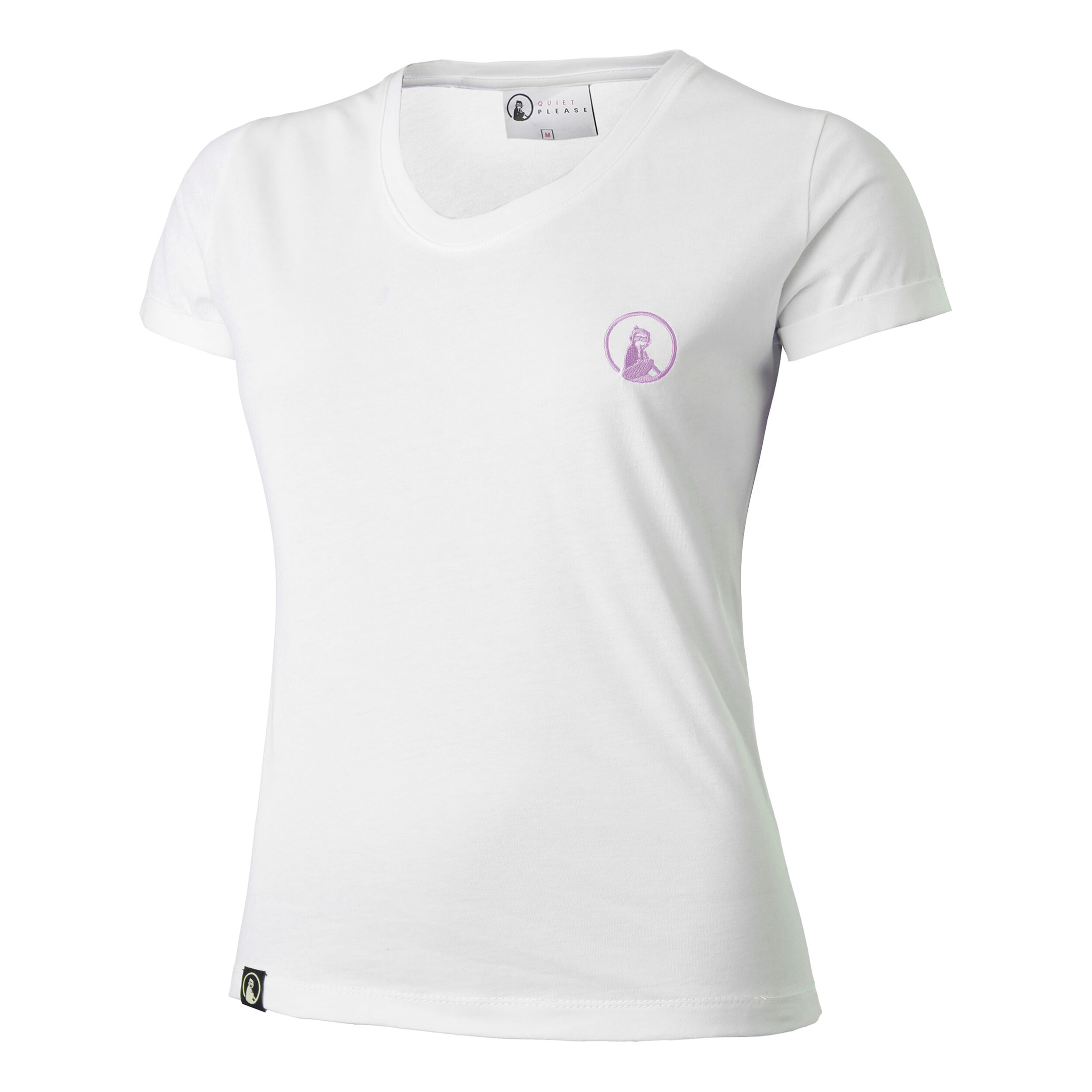 Ready To Serve T-Shirt Damen - Weiß, Rosa