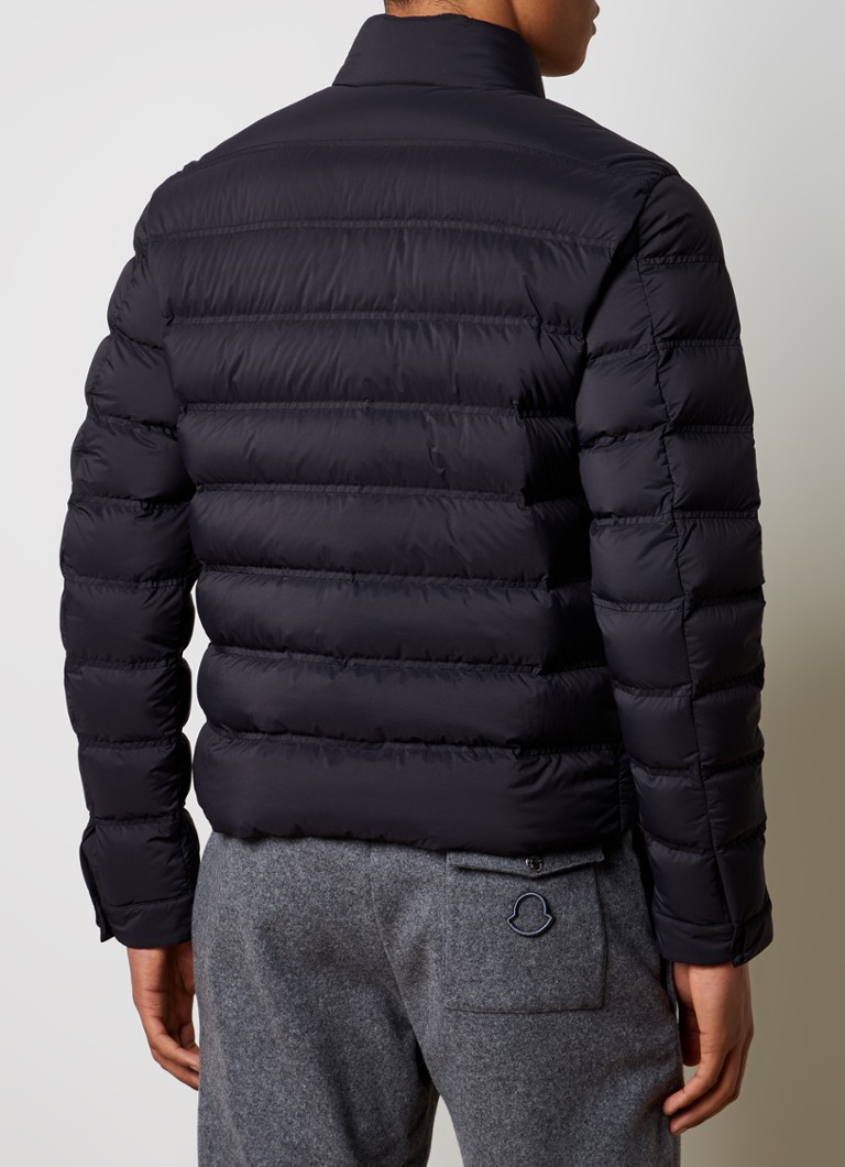Geacă matlasată Moncler Autaret cu puf și logo
