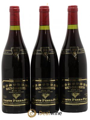 Mazis-Chambertin Grand Cru Camus Père et Fils (Domaine)  2010 - Lot de 3 Bouteilles