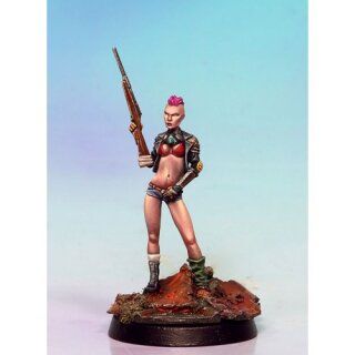 Female Badass (leather armour, bow and small blade)