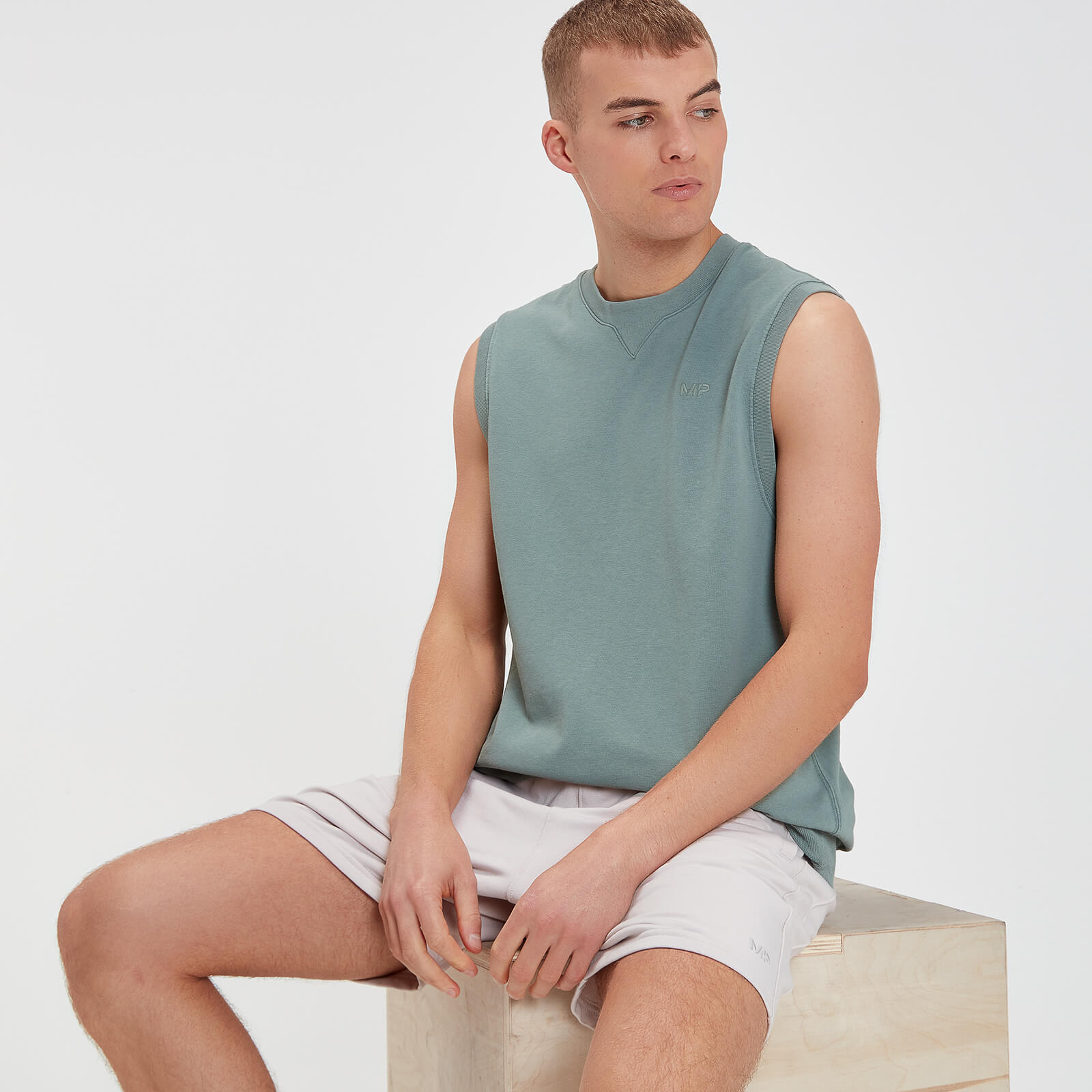 Débardeur MP Rest Day pour hommes – Vert cactus