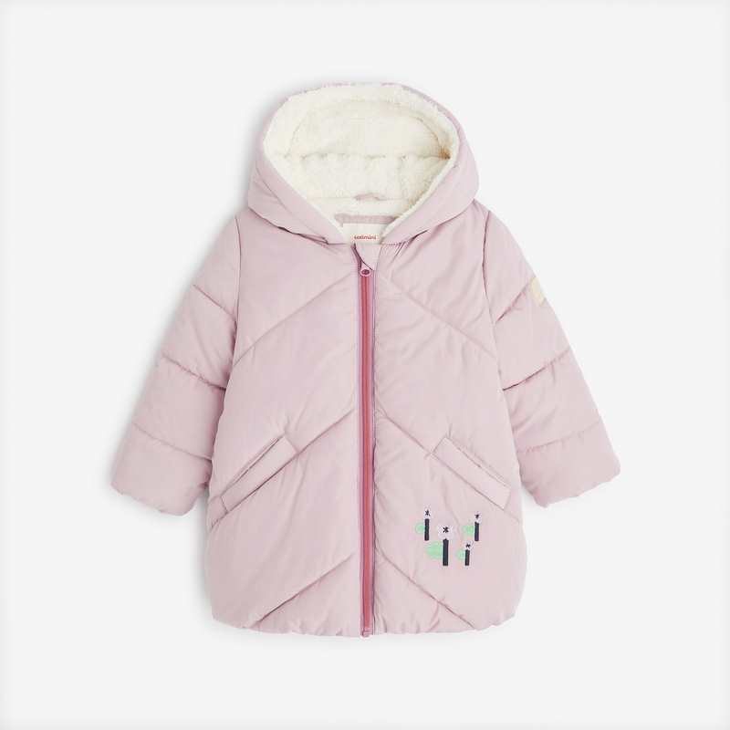 Parka bébé fille violette Catimini