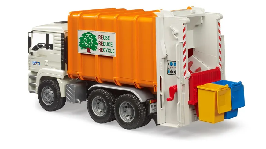 BRUDER - MAN TGA Müll-LKW Hecklader