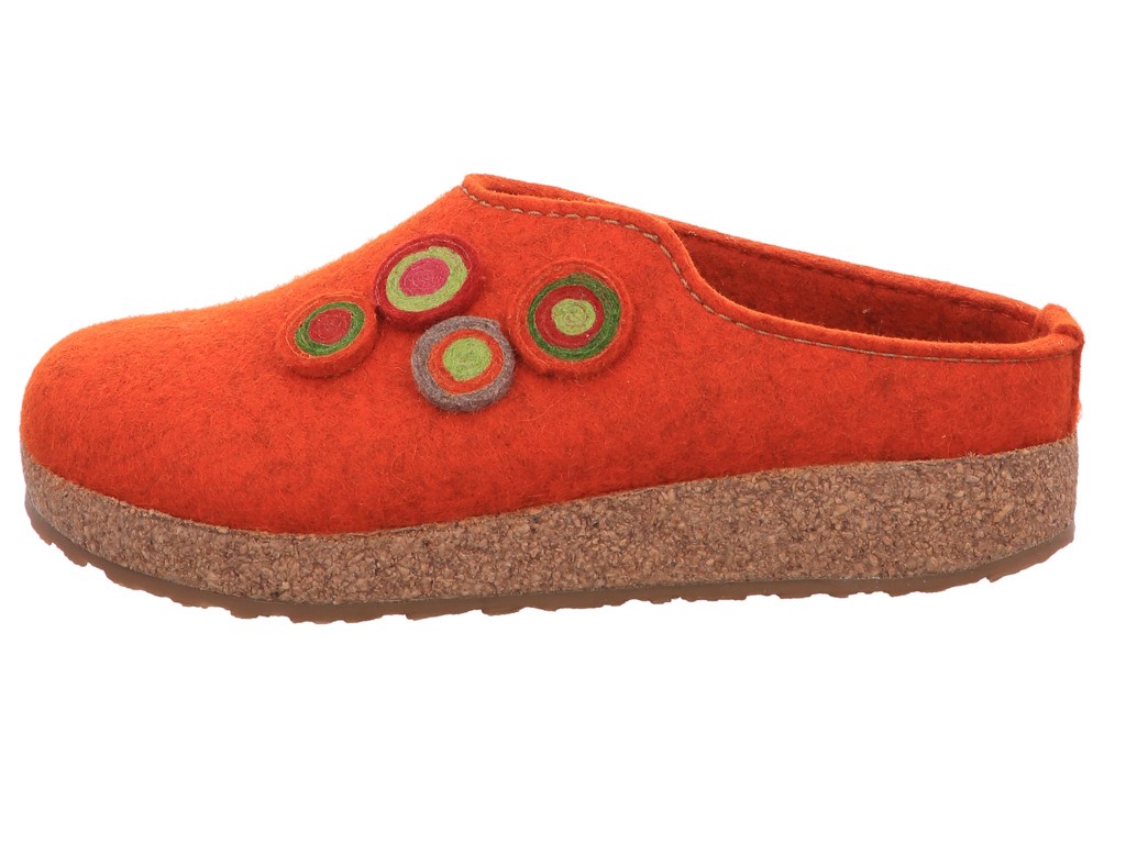 HAFLINGER Hausschuhe orange