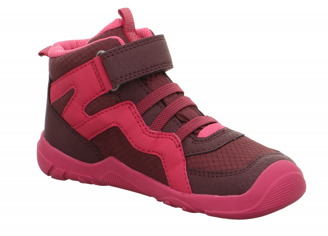 TRACE - Rot/PinkSneaker high mit Klettverschluss
