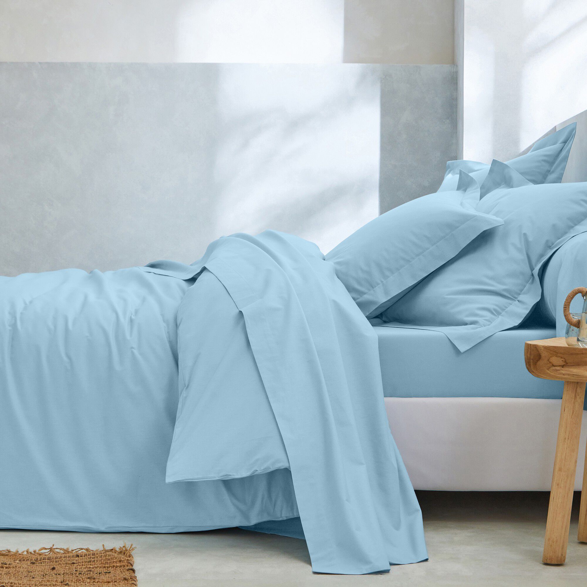 Linge de lit uni