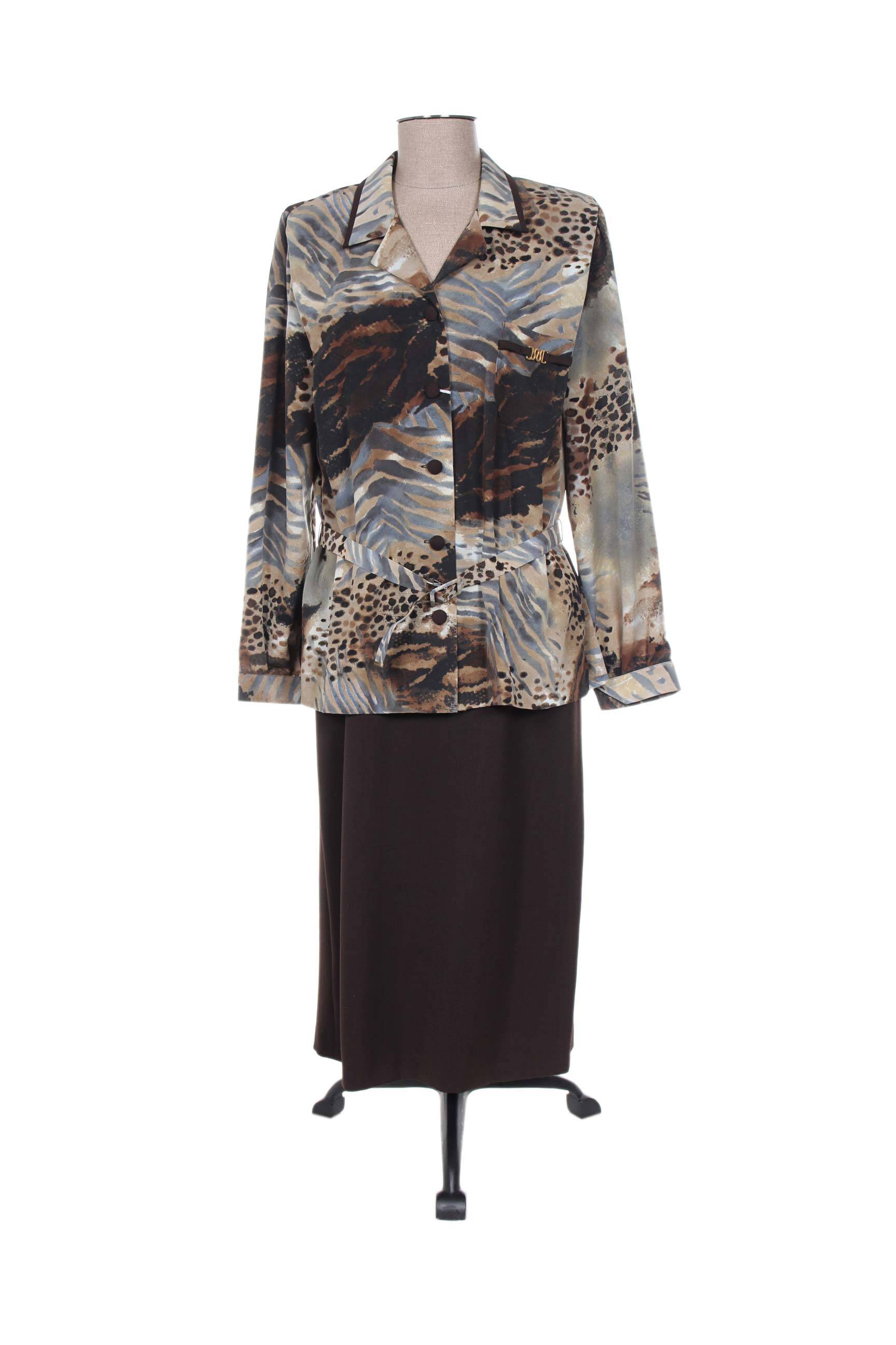 Regine Ensembles Robe Femme couleur marron