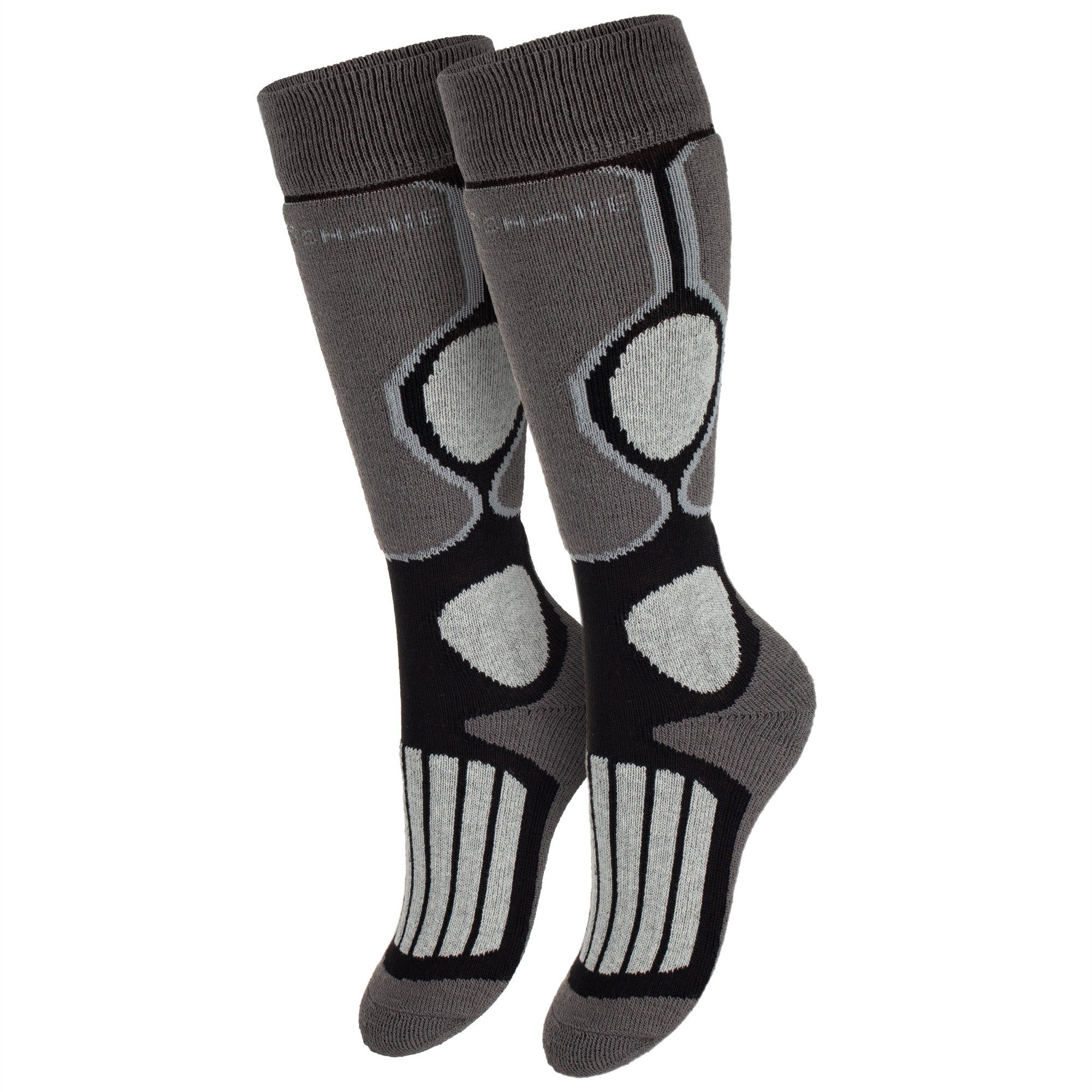 Black Snake Skisocken Kinder high protection