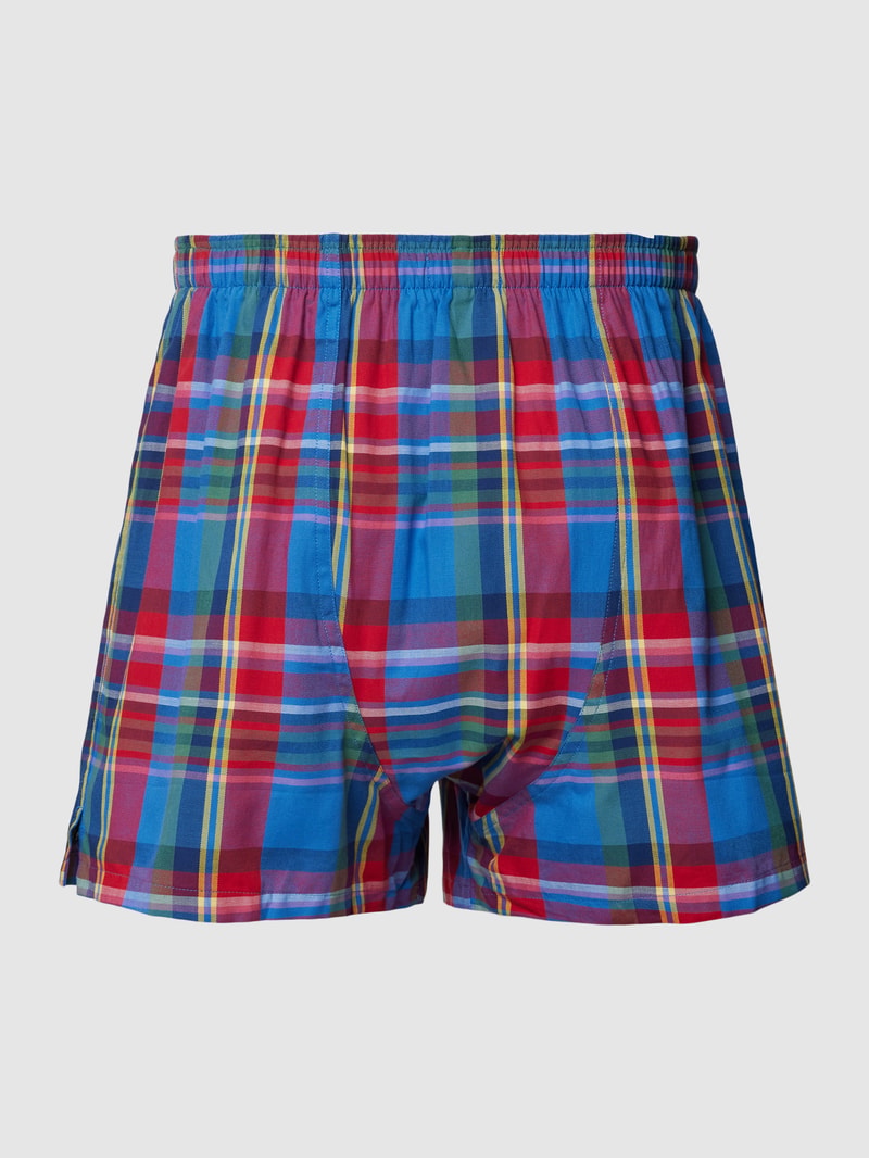Boxershorts mit Streifenmuster in rot