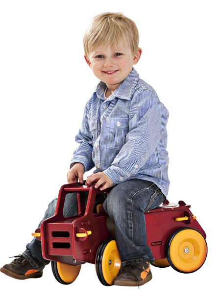 MOOVER Toys Junior Truck (rot) / dump truck (red)