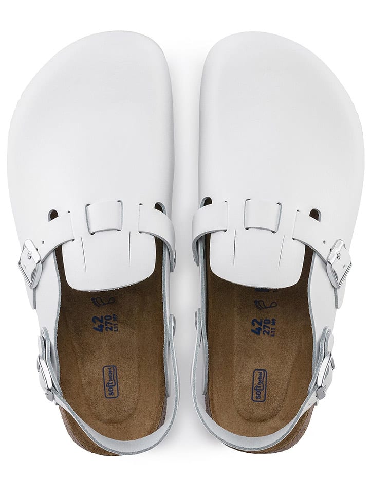 Birkenstock Leder-Clogs 