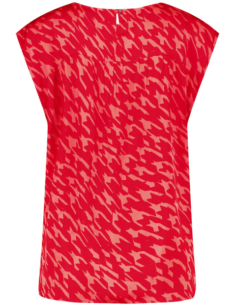 Nachhaltiges Blusenshirt mit Allover-Muster