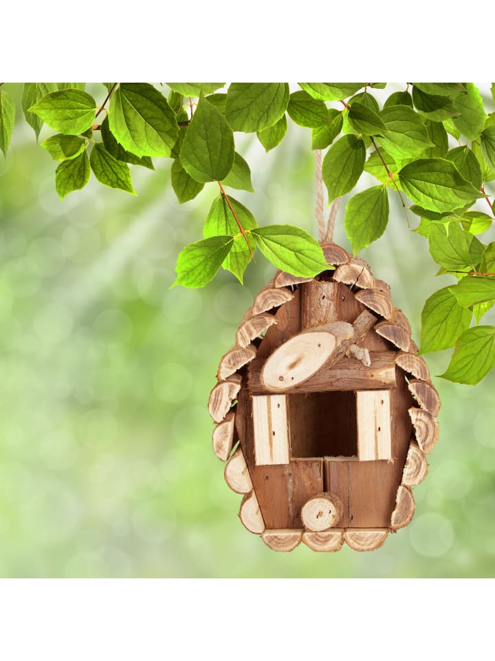 relaxdays Vogelhaus in Natur - (B)11x (H)24,5 x (T)8 cm günstig kaufen onesize