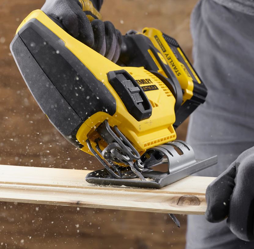 Ferăstrău vertical fără fir Stanley SFMCS600M2K FATMAX® V20, 18 V, 4,0 Ah, Li-Ion