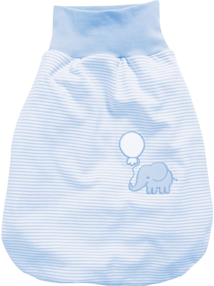 Schnizler Strampelsack Interlock Elefant in Bleu günstig kaufen onesize
