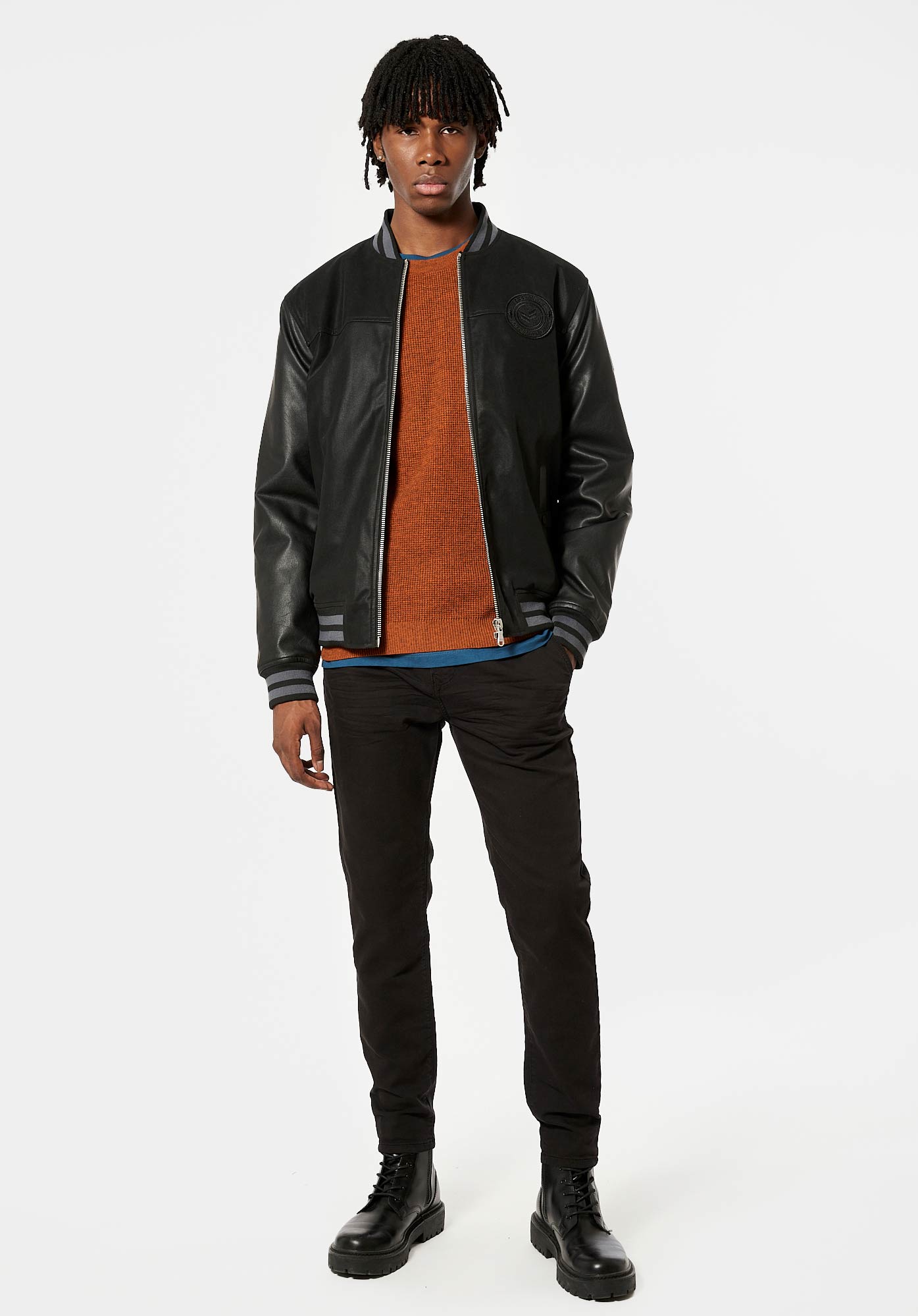 SKY    Blouson noir Homme