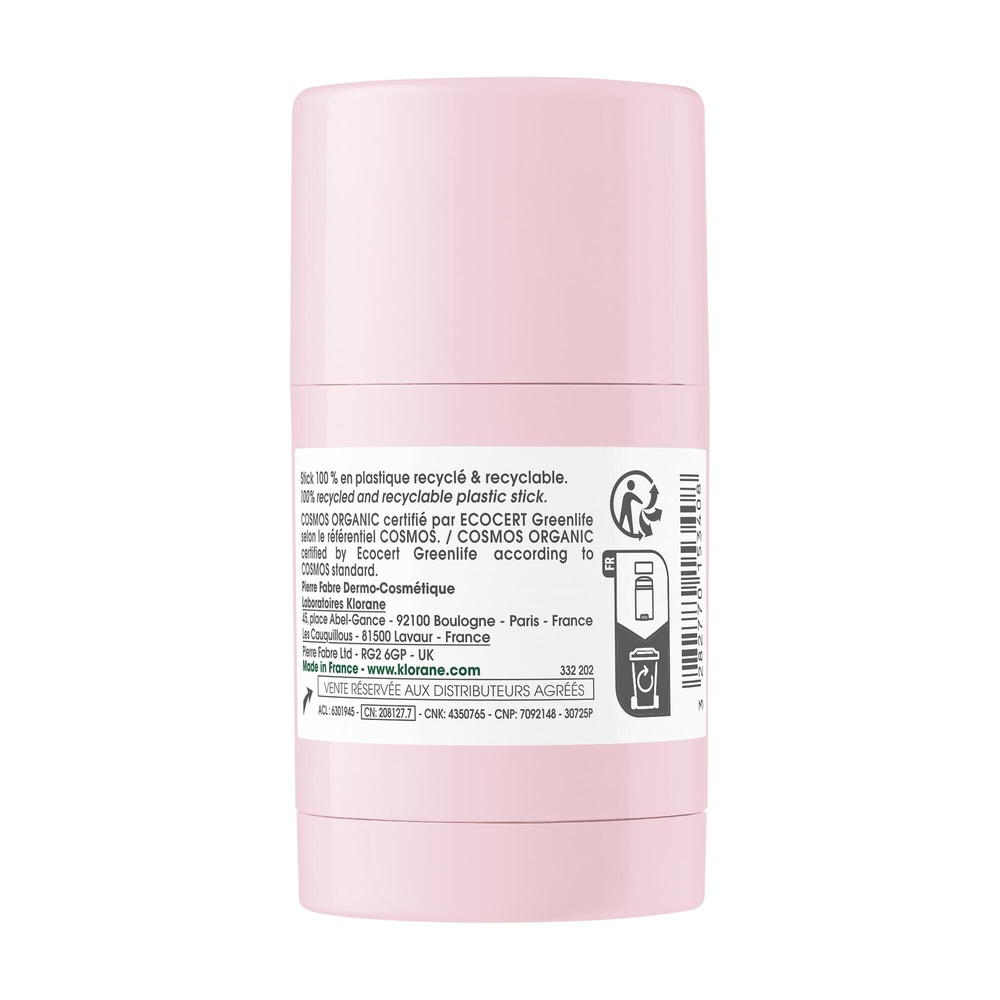 Klorane Masque en Stick Apaisant à la Pivoine BI O Peaux sensibles 25 g Masque
