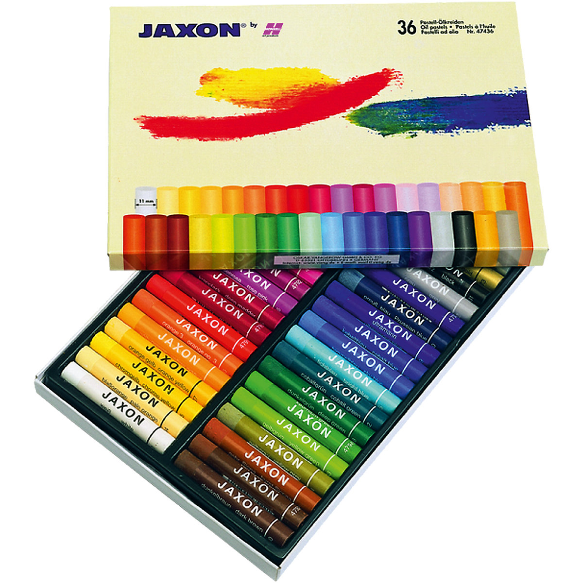 Jaxon Ölmalkreiden, 36 Farben