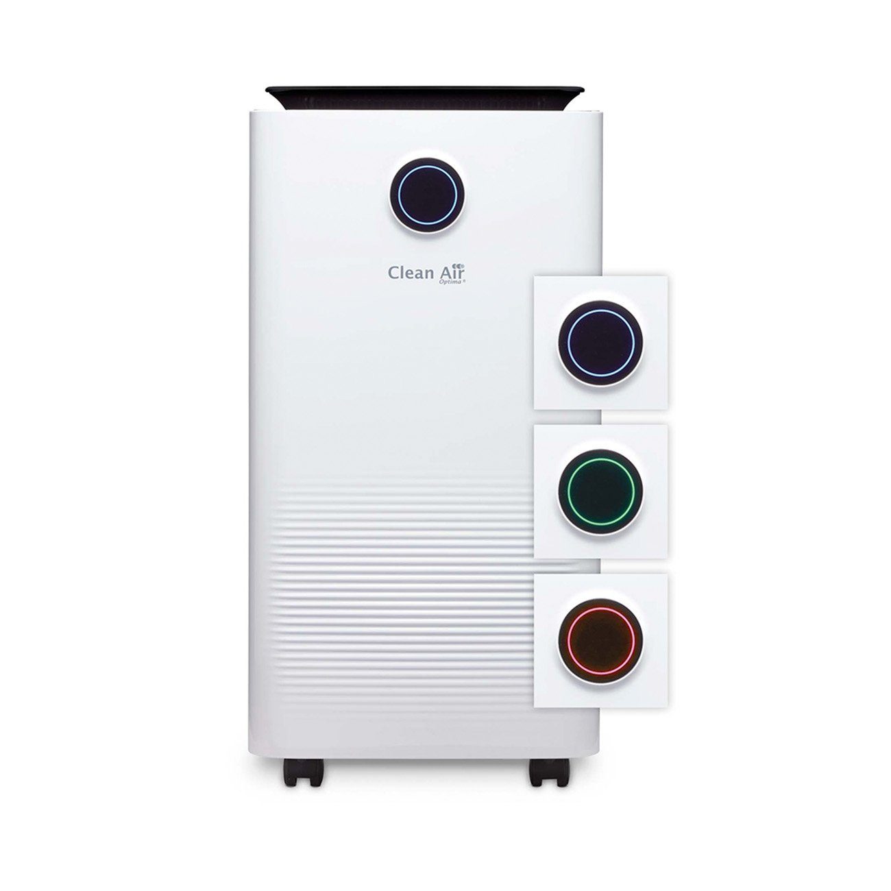 Clean Air Optima Luftentfeuchter CA-704 SMART - Luftentfeuchter und Luftreiniger, für 100 m³ Räume, Entfeuchtung 10 l/Tag, Tank 3 l, Clean Air Optima® App