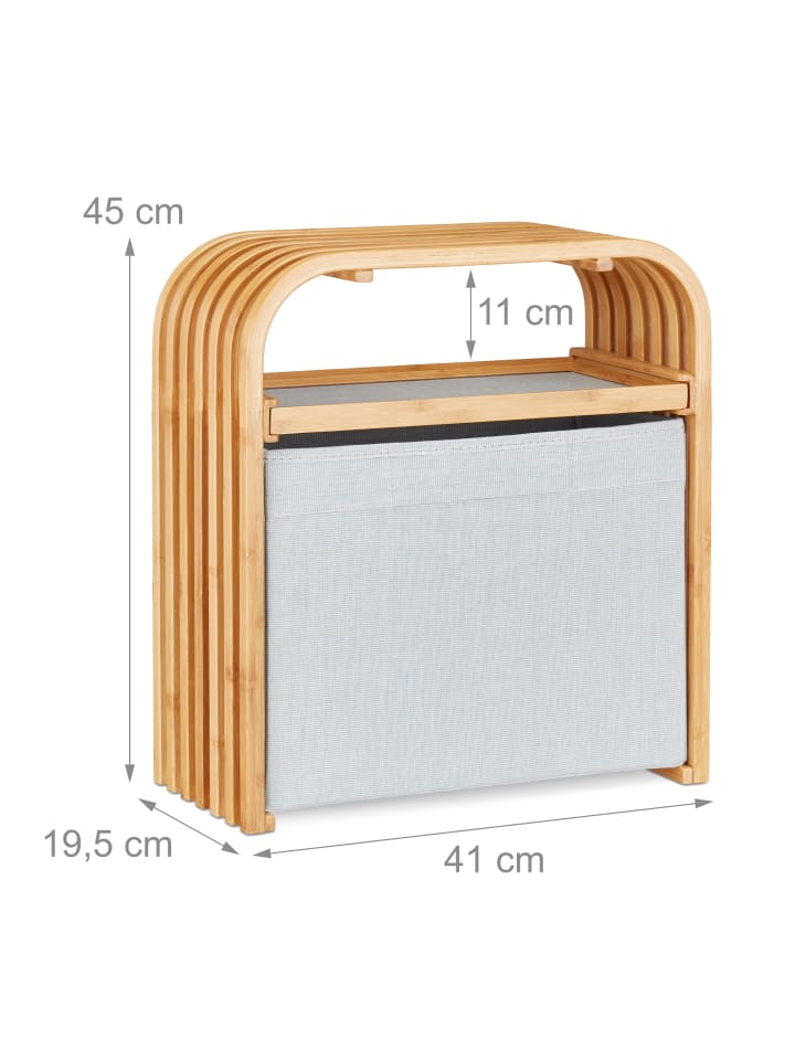 relaxdays Hocker in Natur günstig kaufen onesize
