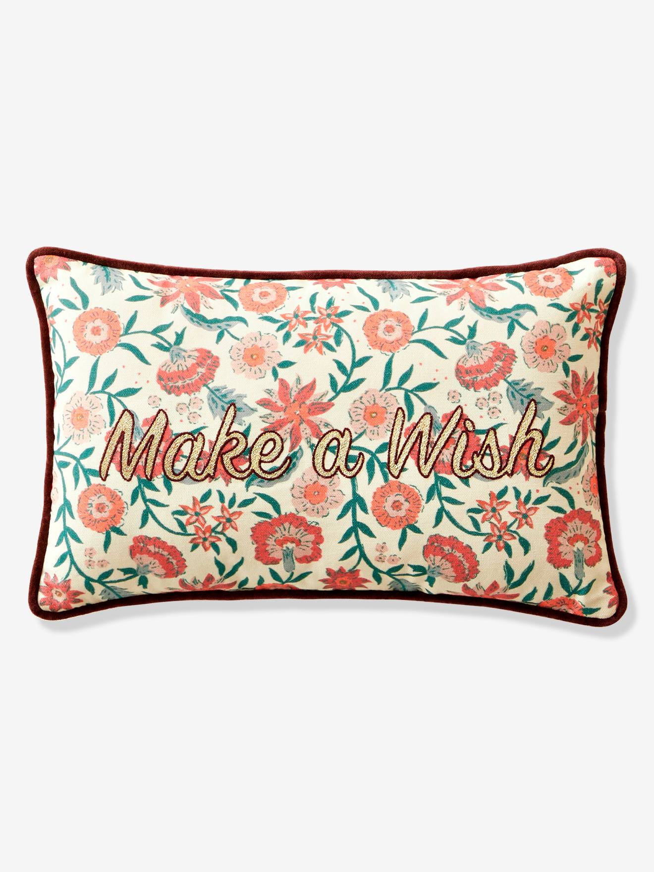 Coussin velours GIPSY rose