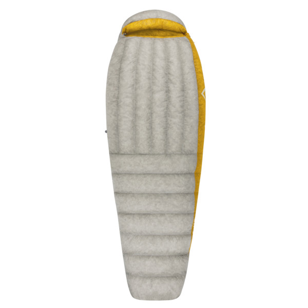 SPARK SPIII - REGULAR LIGHT GREY / YELLOW - Daunenschlafsack