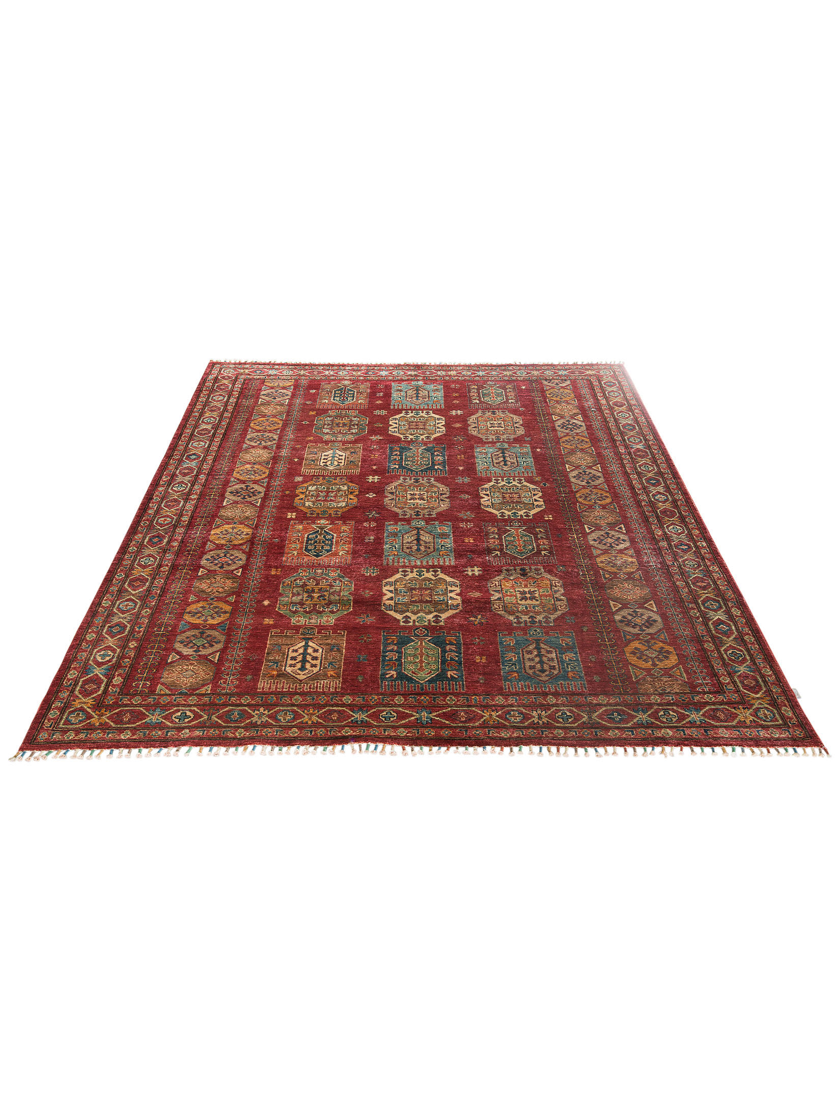 Kazak Ghazni ca. 198 x 278 cm, Unikat / Einzelstück