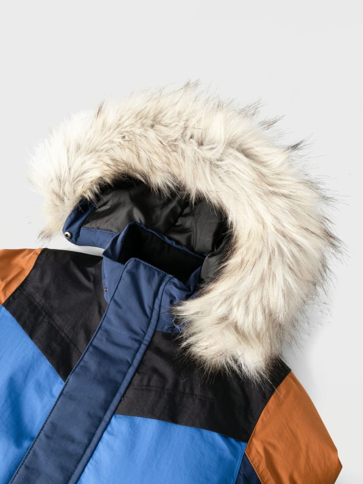 name it Skianzug NMNSTORM12 SKI SUIT BLOCK in leather brown günstig kaufen 92